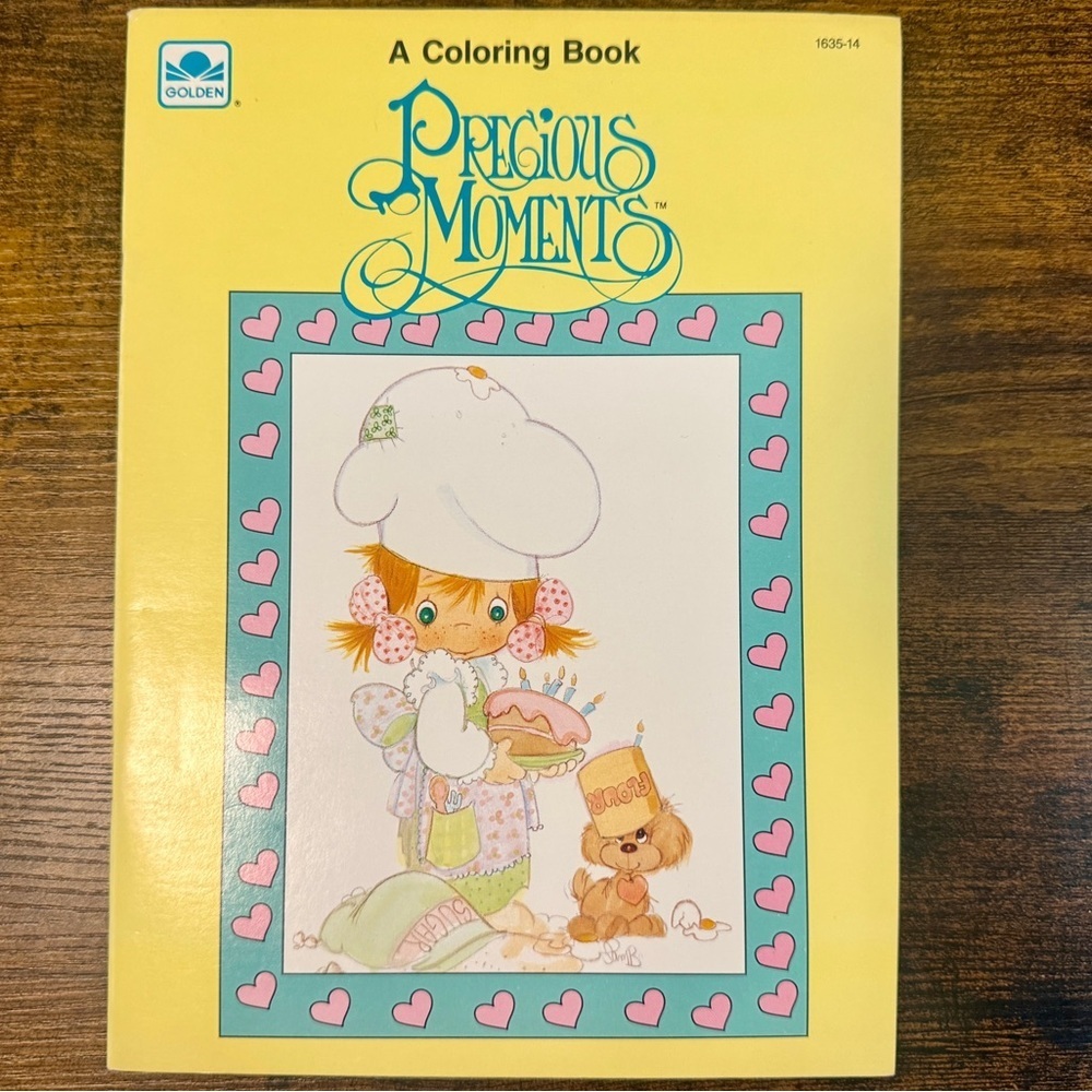 Vintage Precious Moments Coloring Book